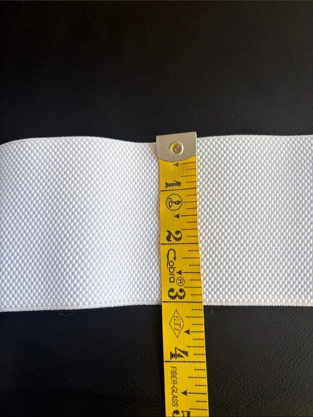 NWT Grace Karin White Wide Stretch Waist Belt Gold Hook Closure